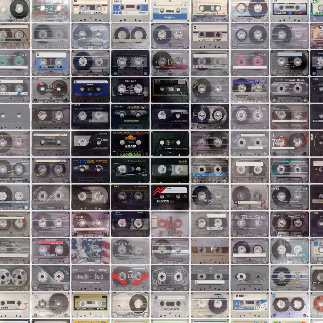 The Cassette Tape Retro Poster - 36" x 24"