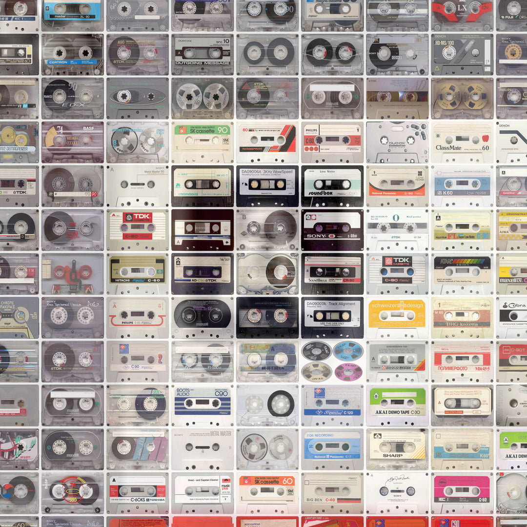 The Cassette Tape Retro Poster - 36" x 24"