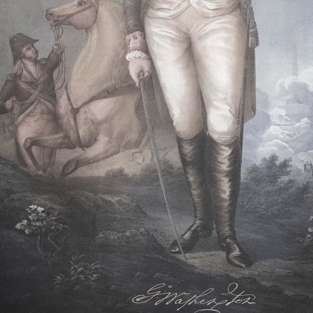 George Washington Portrait Retro Poster - 24" x 36"
