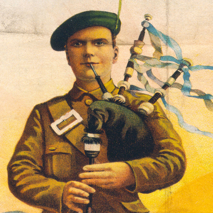 The Irish 'Call To Arms' Retro Poster - 24" x 36"