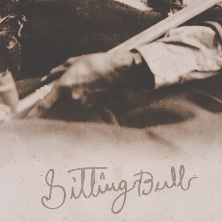 Lakota Leader Sitting Bull Retro Poster - 24" x 36"