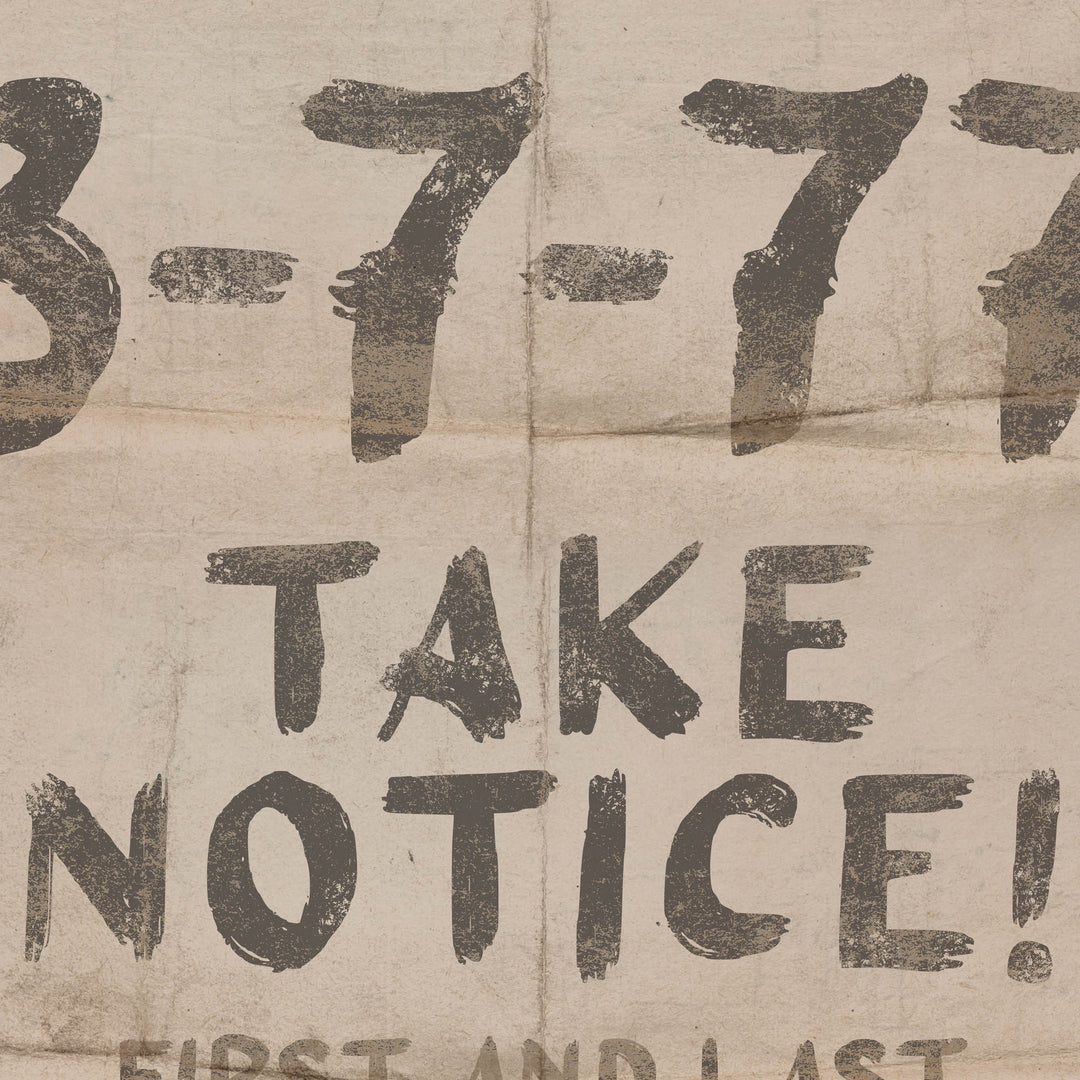 Montana Vigilantes Symbol 3-7-77