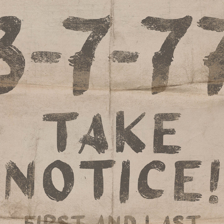 Montana Vigilantes Symbol 3-7-77