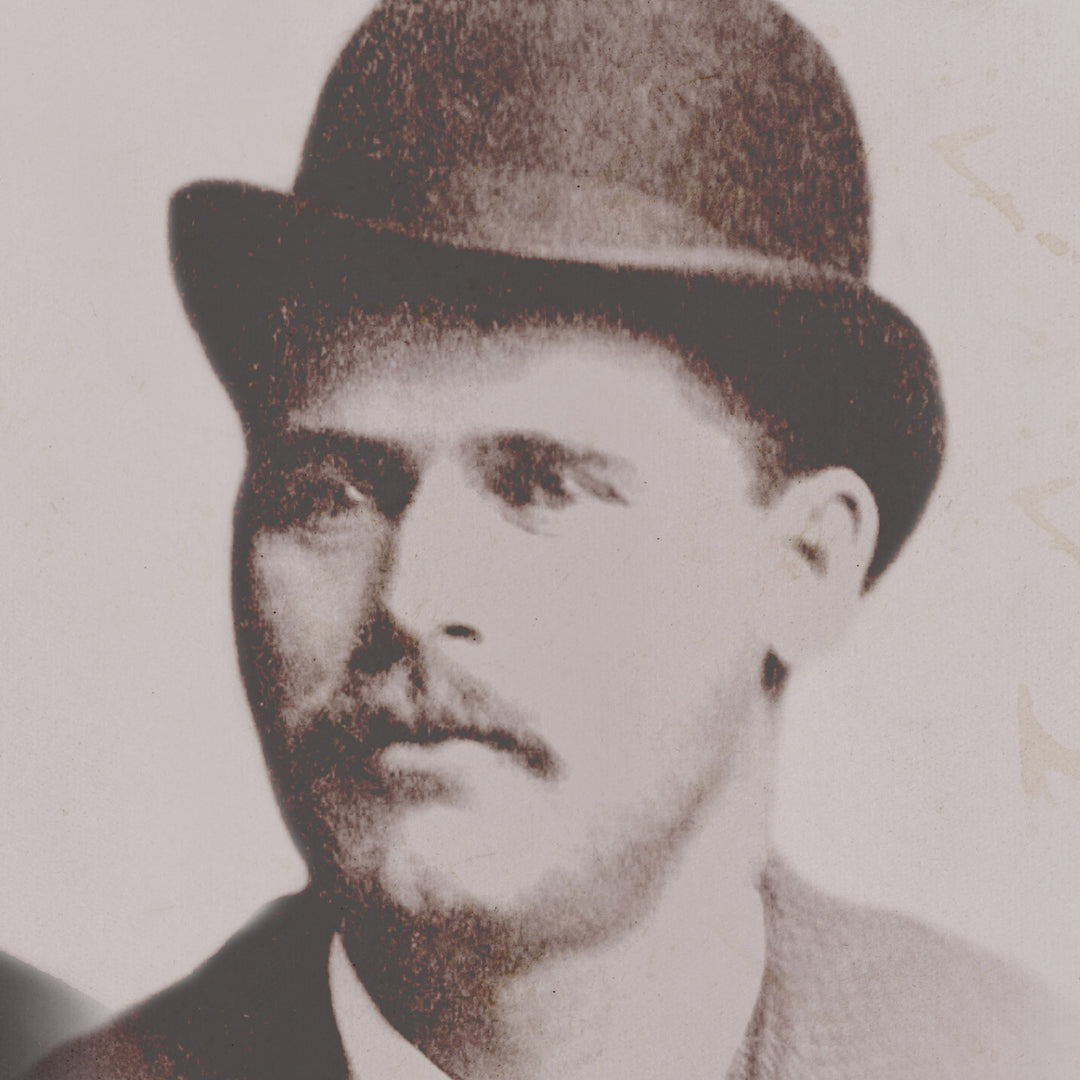 Outlaws & Legends Retro Poster -  Sundance Kid - Old West Posters