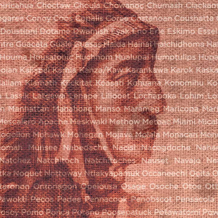 The 500 Nations Retro Poster - 36" x 24"