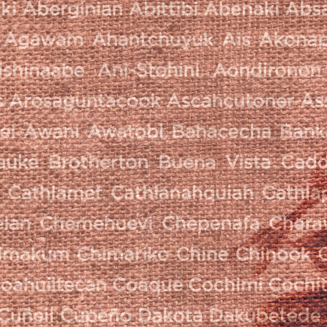 The 500 Nations Retro Poster - 36" x 24"