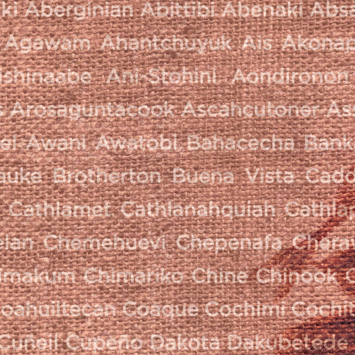 The 500 Nations Retro Poster - 36" x 24"