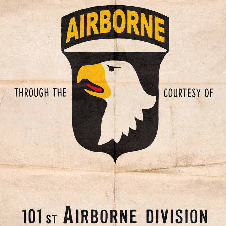 The Art Collection Of The 101st Airborne Retro Poster - 24" x 36"