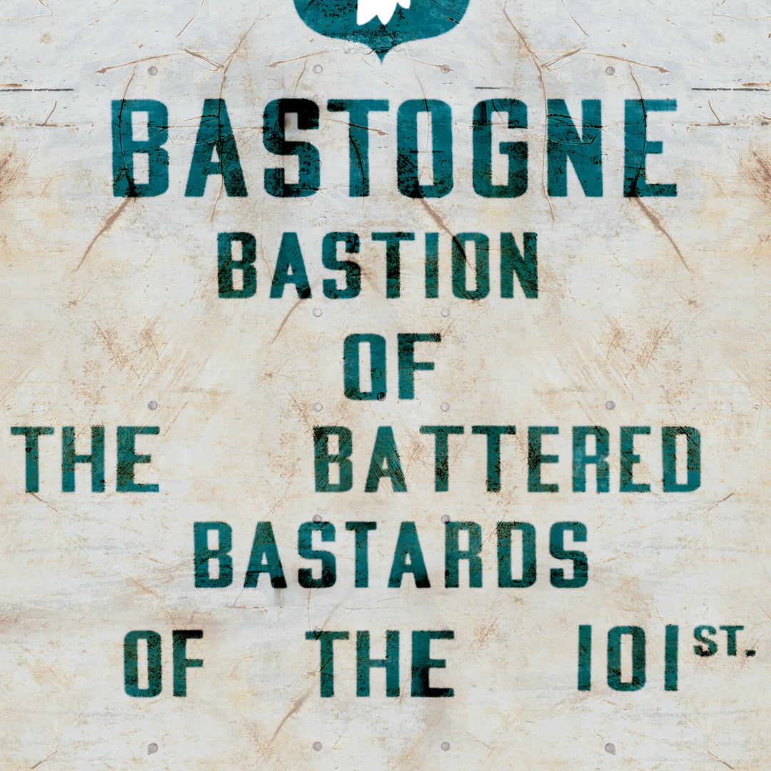 The Battered Bastards of Bastogne Retro Poster - 24" x 36"
