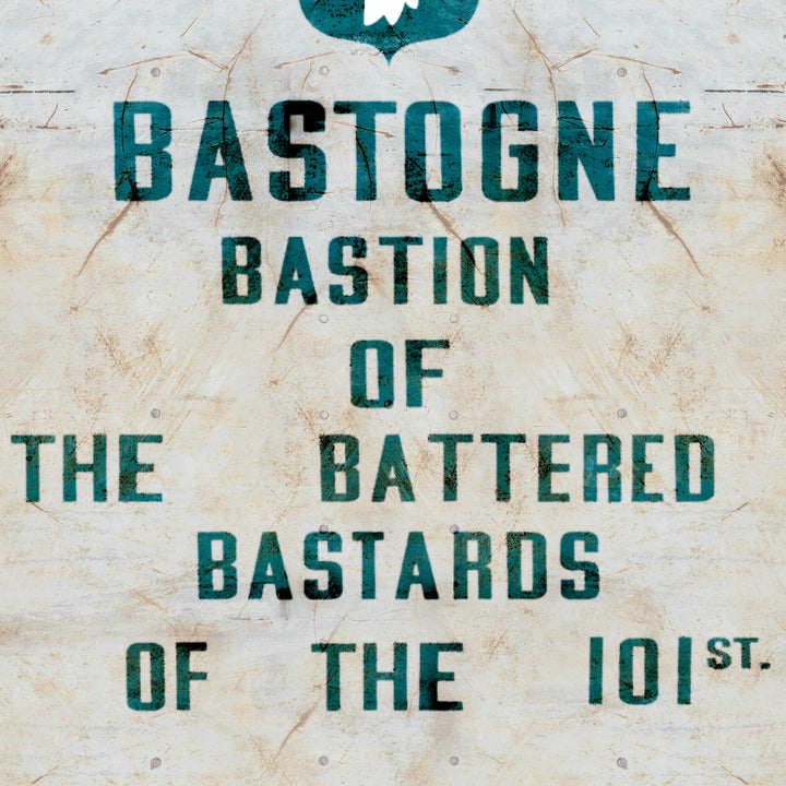 The Battered Bastards of Bastogne Retro Poster - 24" x 36"