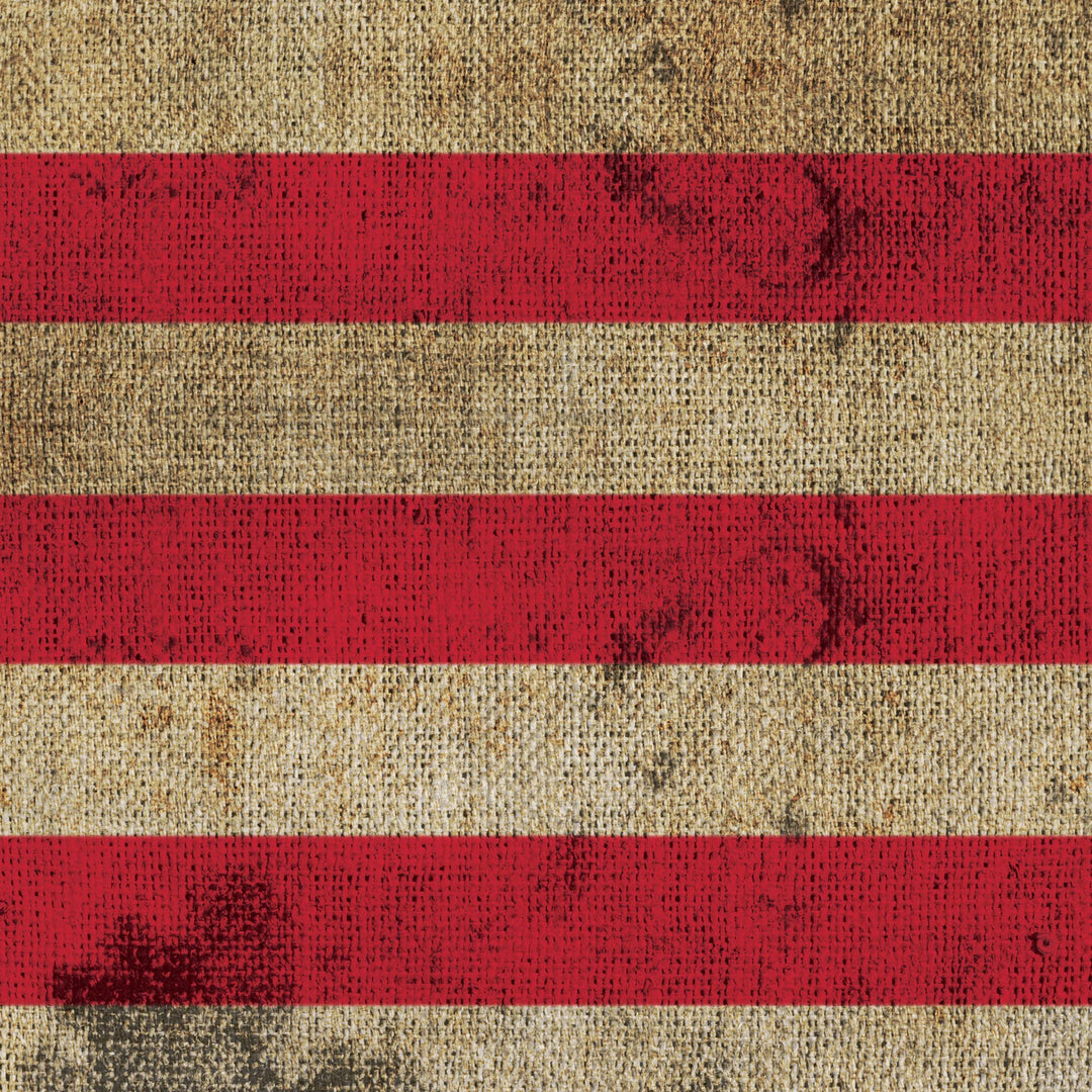 The Bennington 76' Flag Retro Poster - 36" x 24"