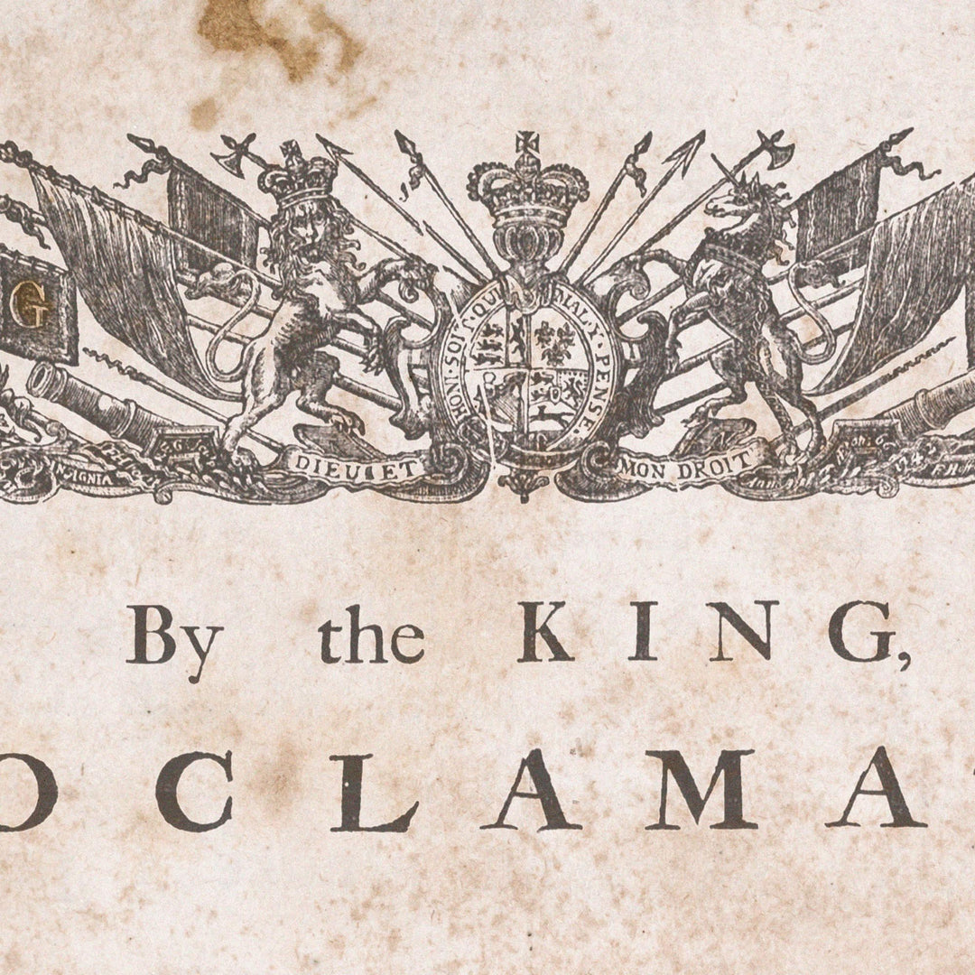The Royal Proclamation of 1763 Retro Poster - 24" x 36"