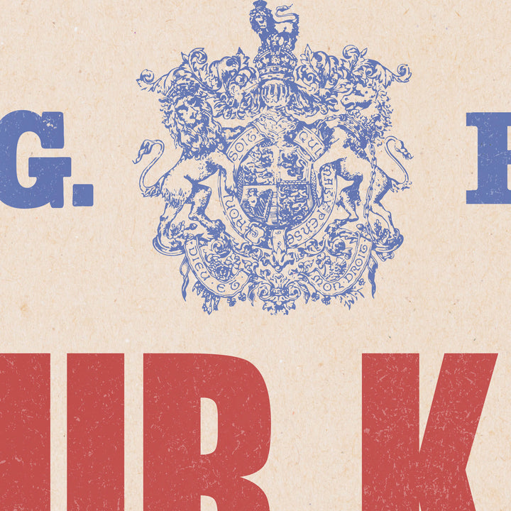 'Your King and Country Need You' Retro Poster - 24" x 36"