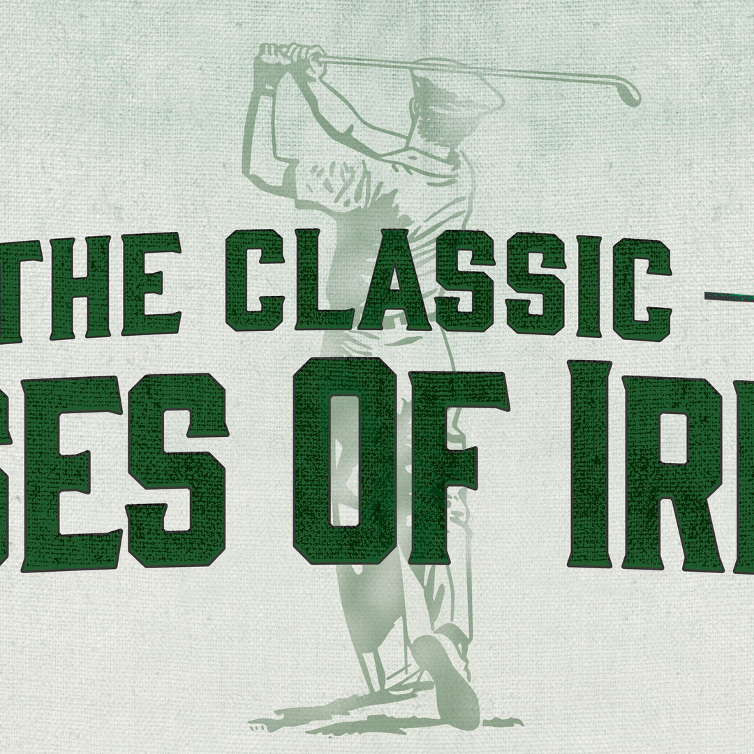 The Classic Golf Courses Of Ireland Retro Poster - 24" x 36"