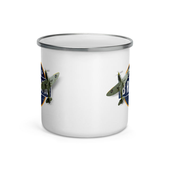 The Battle of Britain 1940 Enamel Retro Mug - 12oz