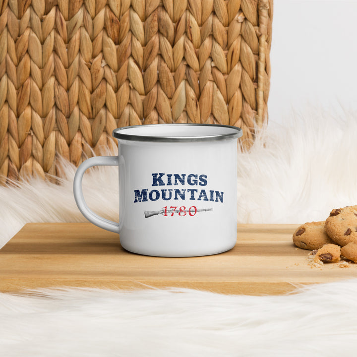 Kings Mountain 1780 Enamel Retro Mug (12 oz)