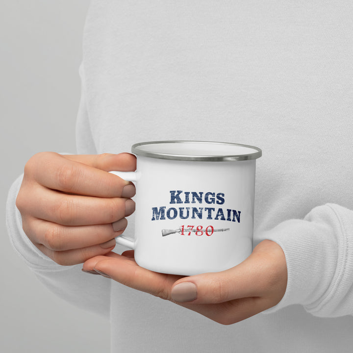 Kings Mountain 1780 Enamel Retro Mug (12 oz)