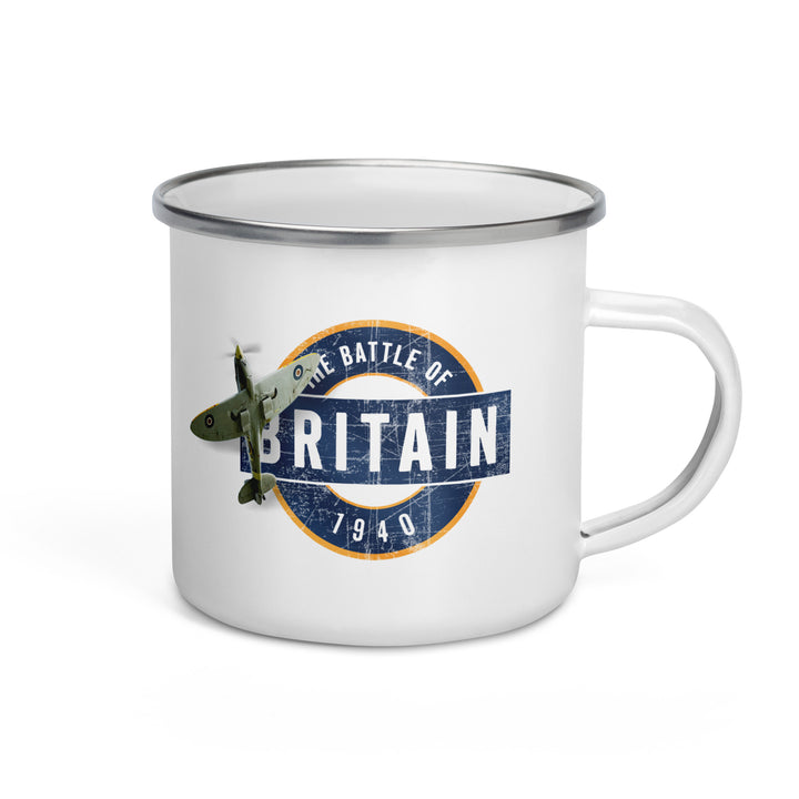 The Battle of Britain 1940 Enamel Retro Mug - 12oz