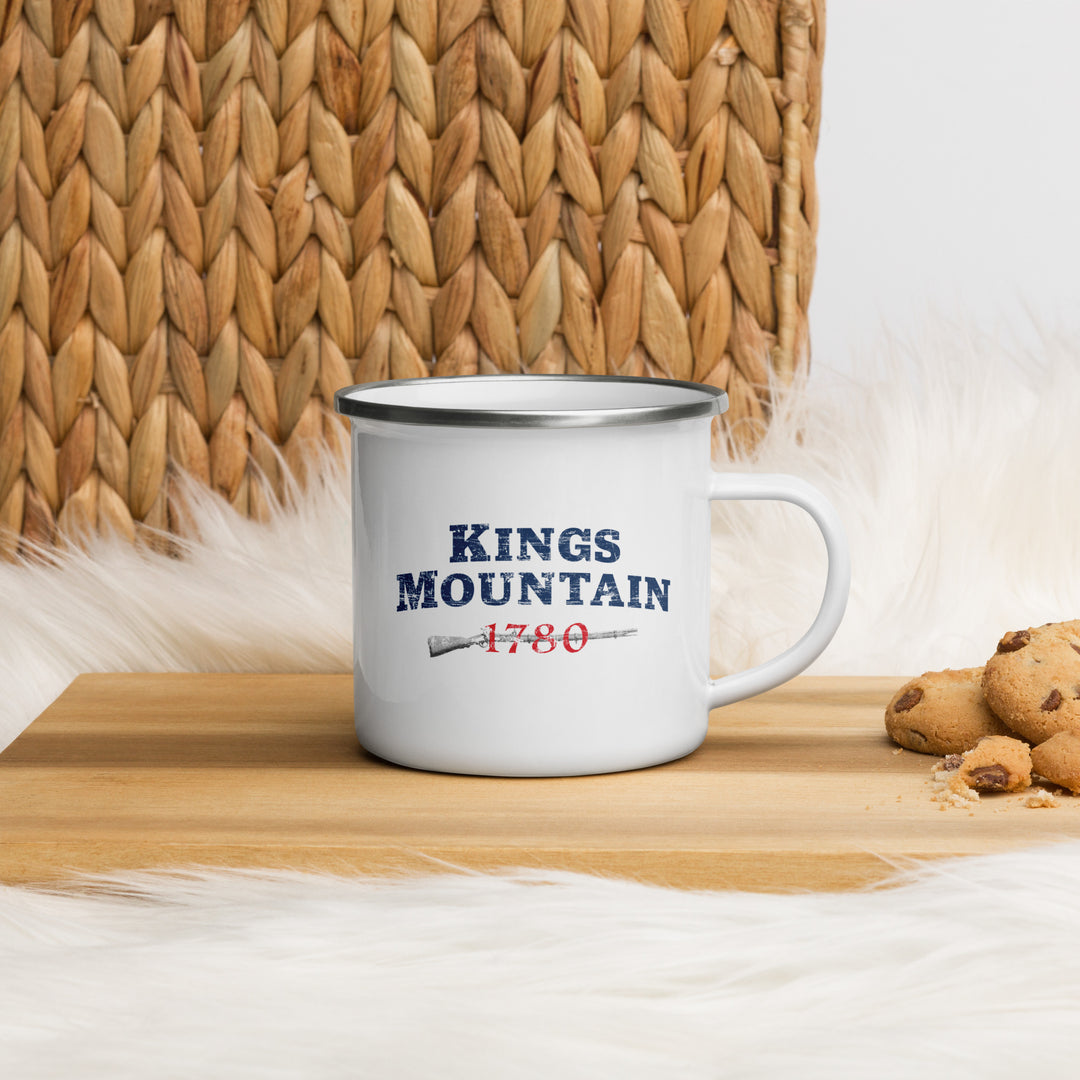 Kings Mountain 1780 Enamel Retro Mug (12 oz)