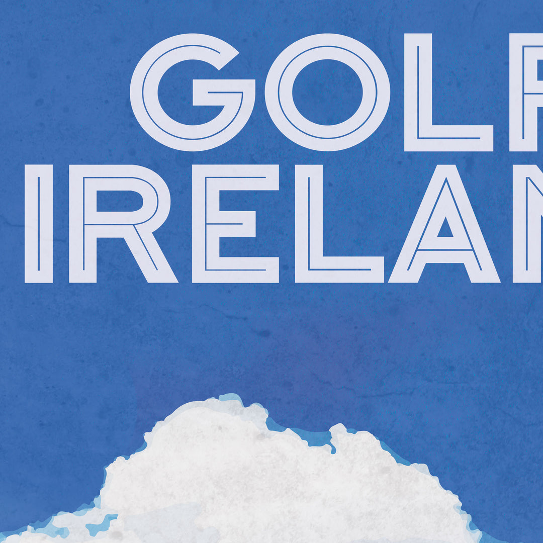 The Golf Ireland Classic Retro Poster - 24" x 36"