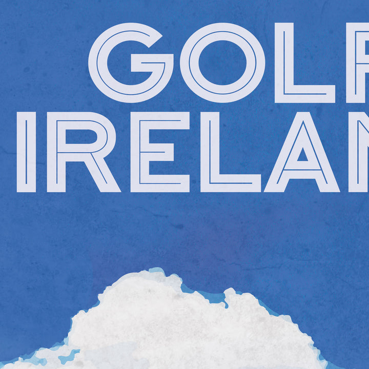 The Golf Ireland Classic Retro Poster - 24" x 36"
