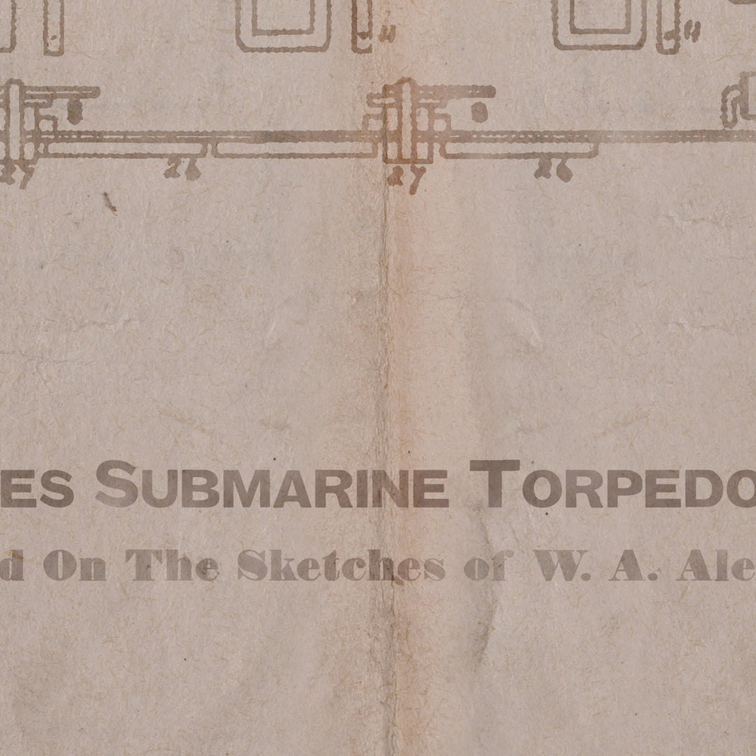 H. L. Hunley Plan Retro Poster - 36" x 24"