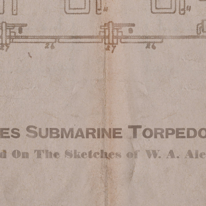 H. L. Hunley Plan Retro Poster - 36" x 24"