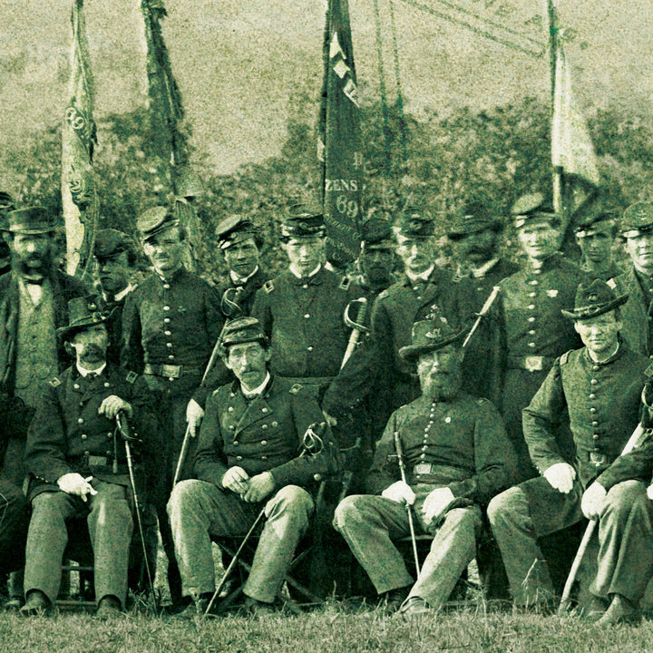 The Irish Brigade Retro Poster - 24" x 36"