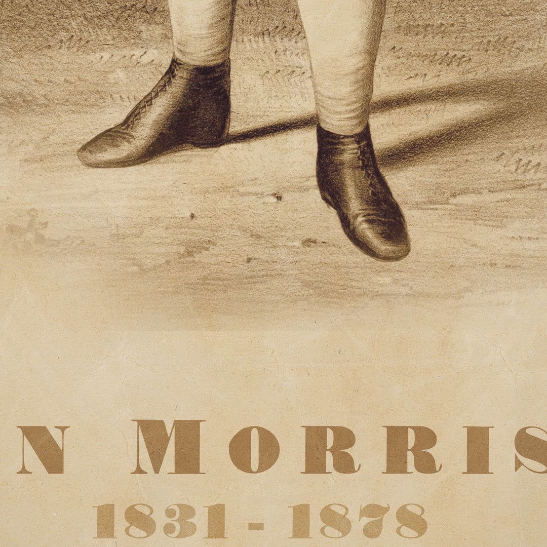 John 'Old Smoke' Morrissey Retro Poster - 24" x 36"