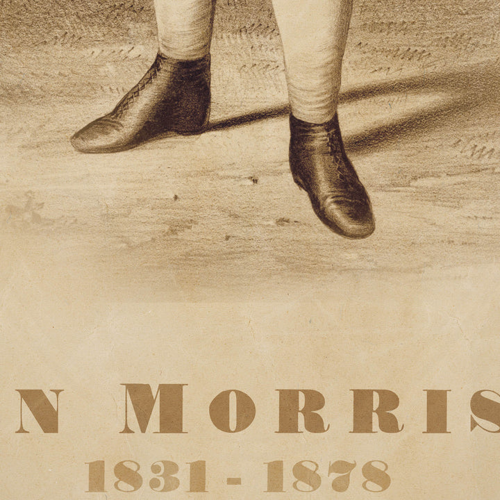 John 'Old Smoke' Morrissey Retro Poster - 24" x 36"