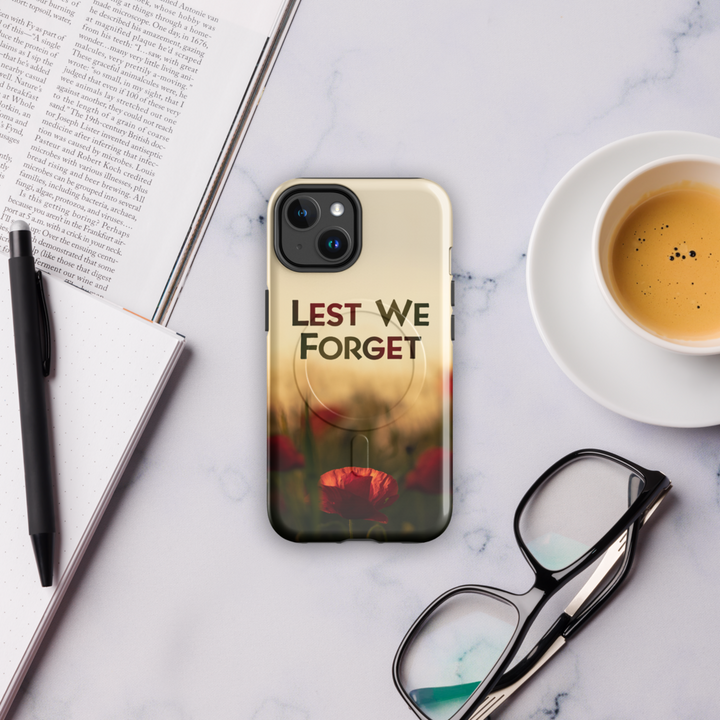 The Lest We Forget MagSafe Tough Case For iPhone