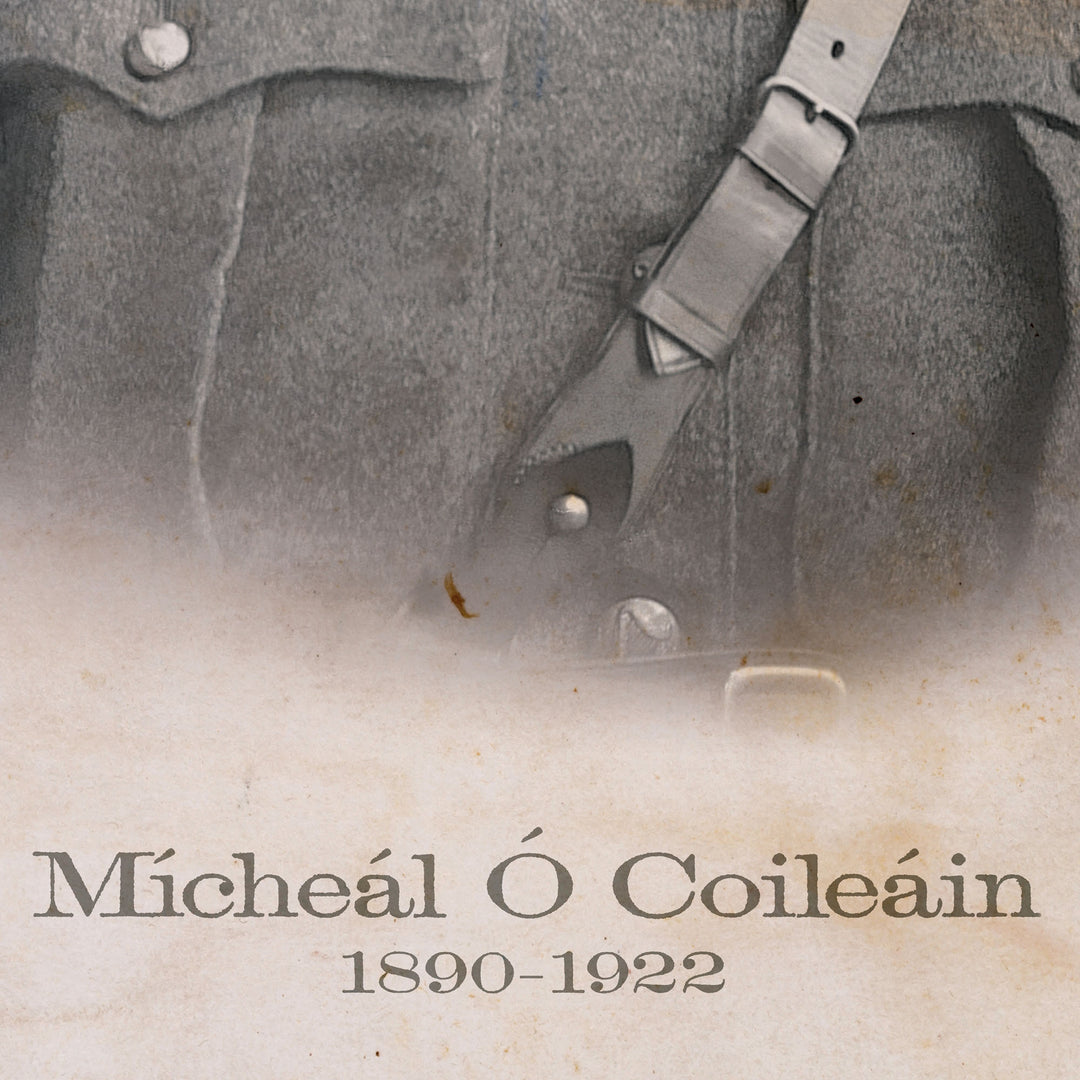 Michael Collins "The Big Fellow" Retro Poster - 24" x 36"
