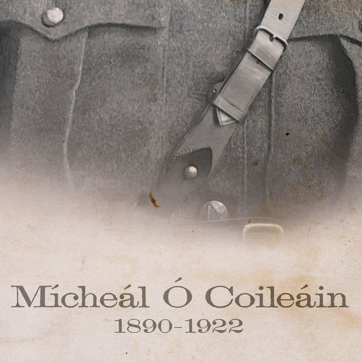 Michael Collins "The Big Fellow" Retro Poster - 24" x 36"