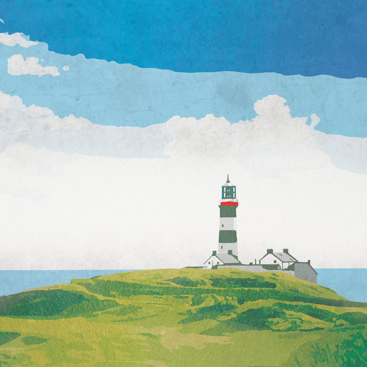 The Old Head Retro Poster - 24" x 36"