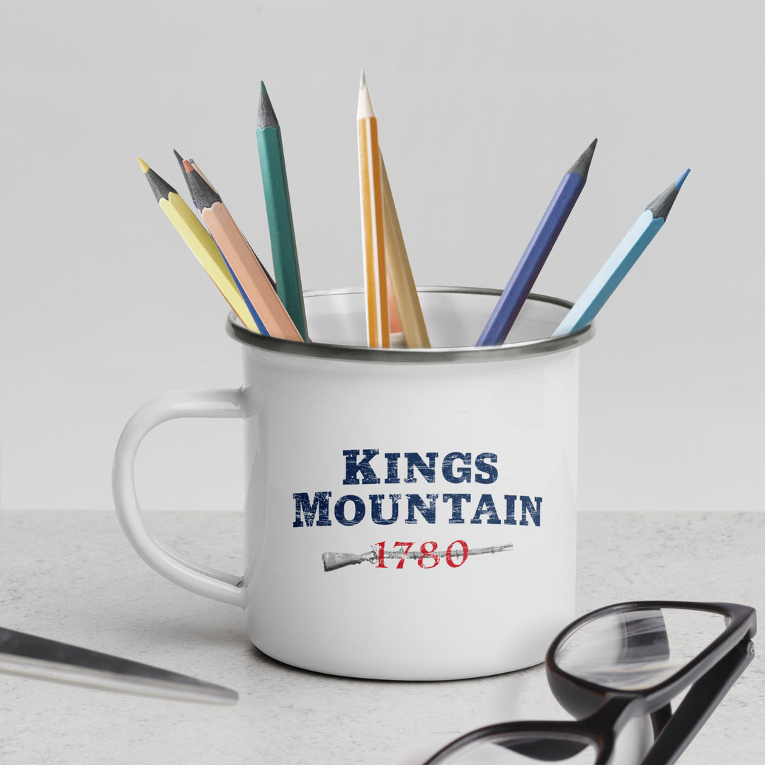 Kings Mountain 1780 Enamel Retro Mug (12 oz)