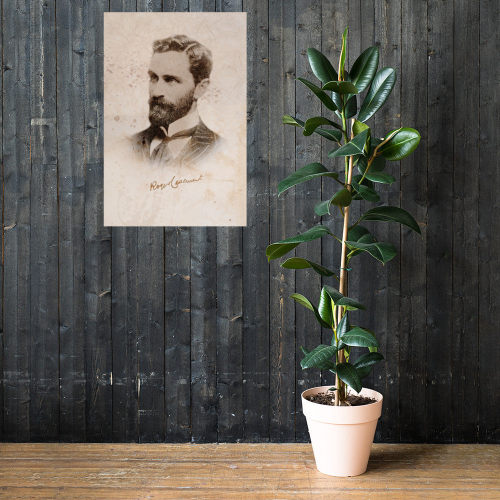 Roger David Casement Retro Poster - 24" x 36"