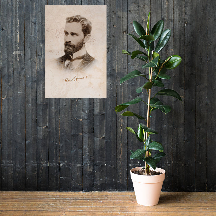 Roger David Casement Retro Poster - 24" x 36"