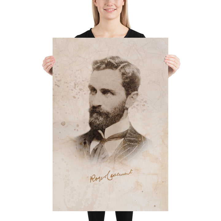 Roger David Casement Retro Poster - 24" x 36"