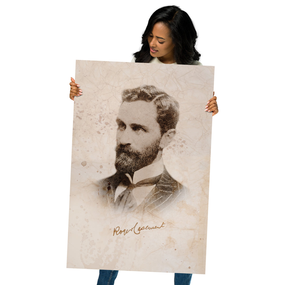 Roger David Casement Retro Poster - 24" x 36"