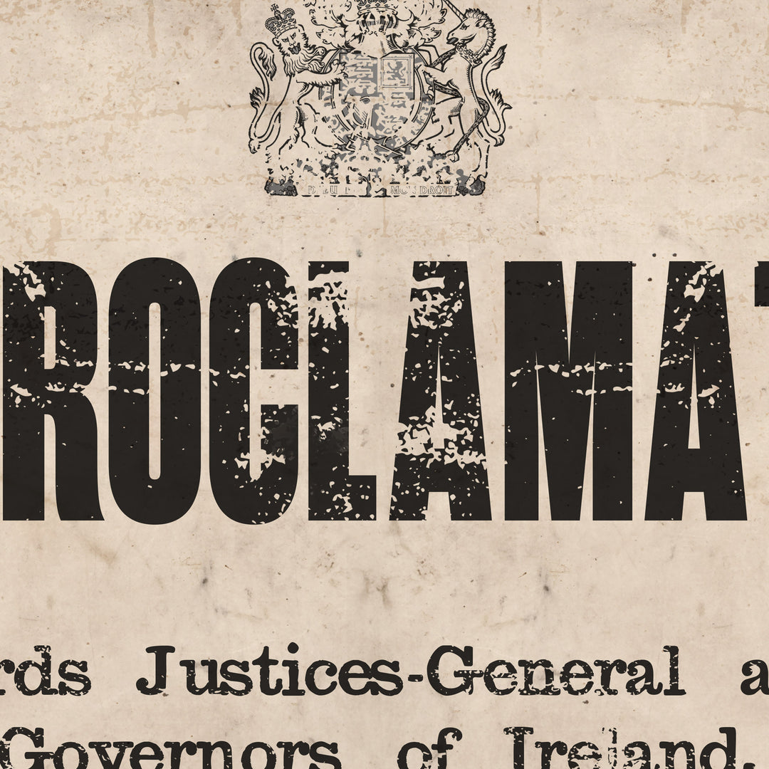 The Soloheadbeg 1919 Retro Poster - 24" x 36"