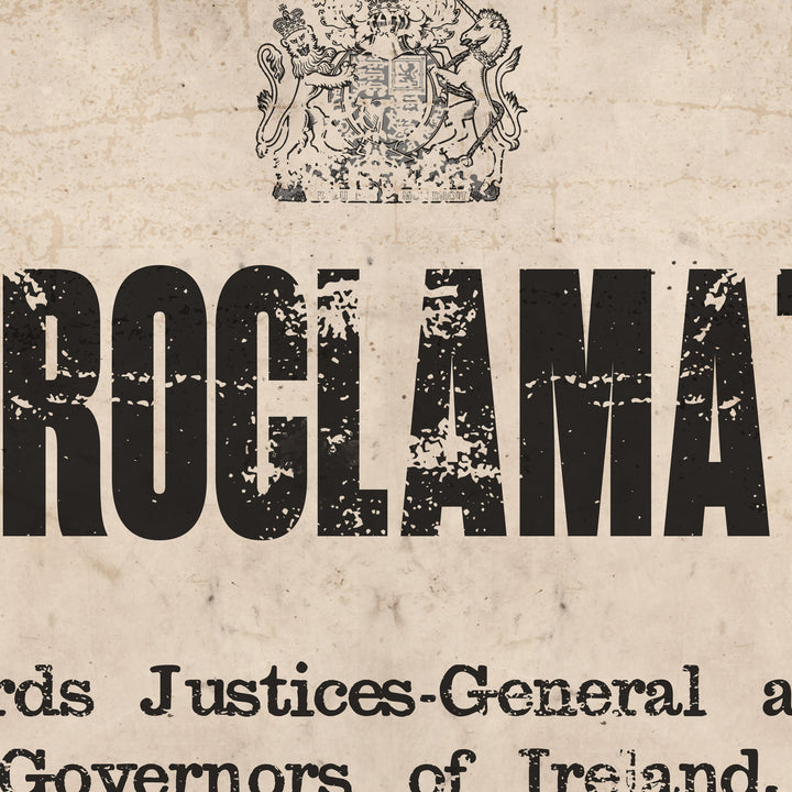 The Soloheadbeg 1919 Retro Poster - 24" x 36"