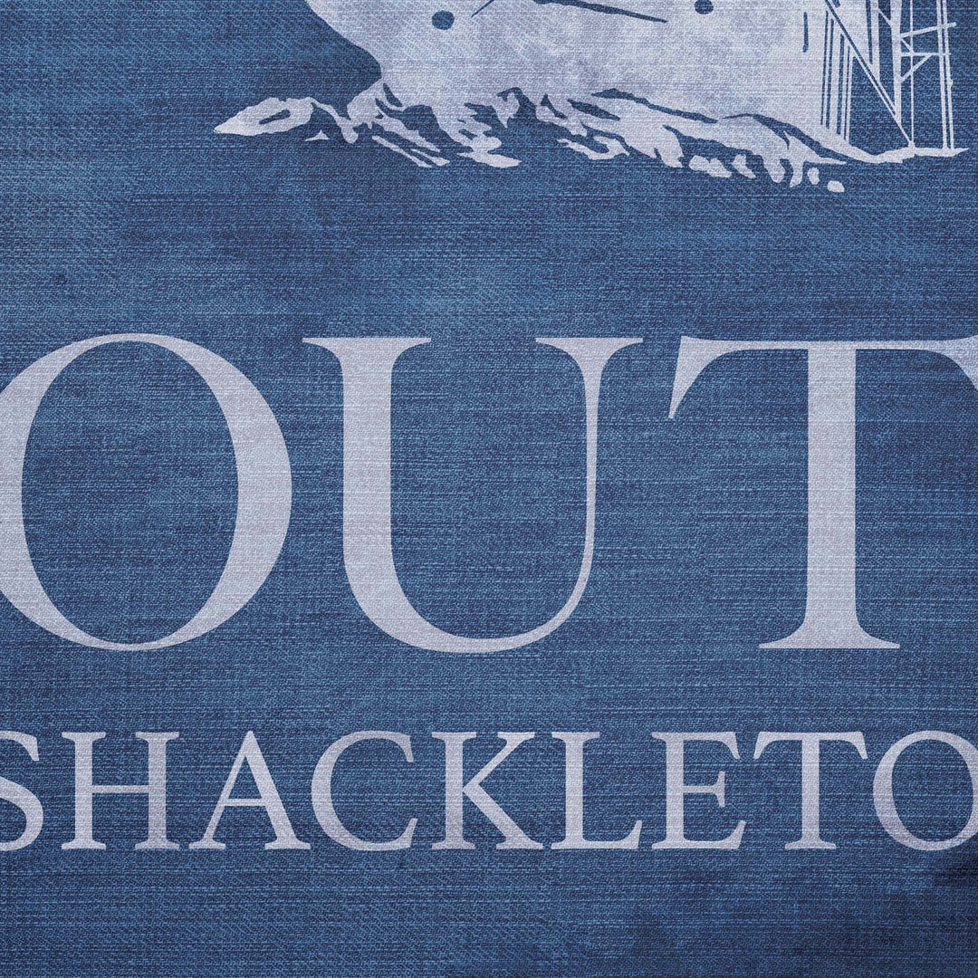 South By Shackleton Retro Poster -  24" x 36"