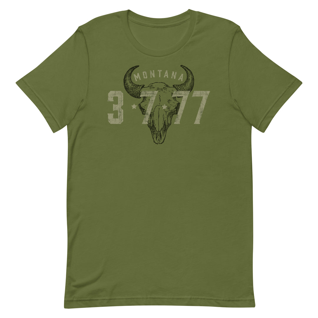 The Montana 3-7-77 Premium Cotton Retro Tee (Unisex)