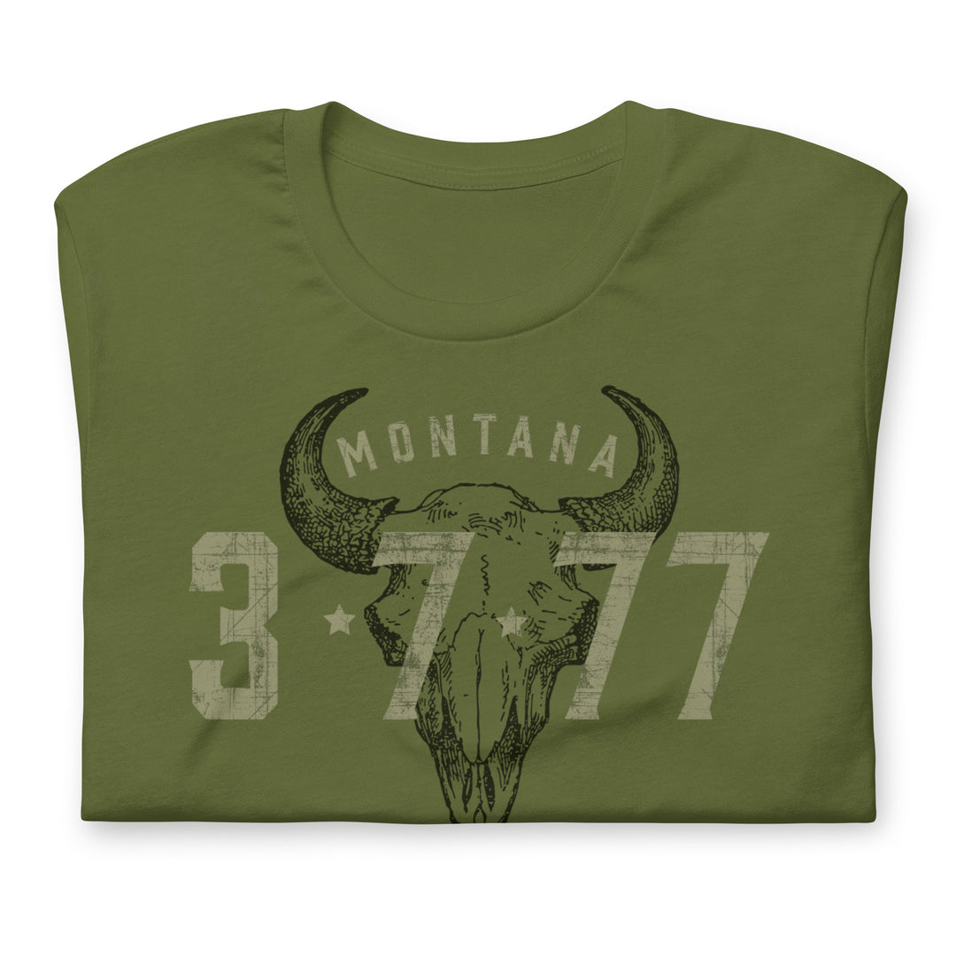 The Montana 3-7-77 Premium Cotton Retro Tee (Unisex)