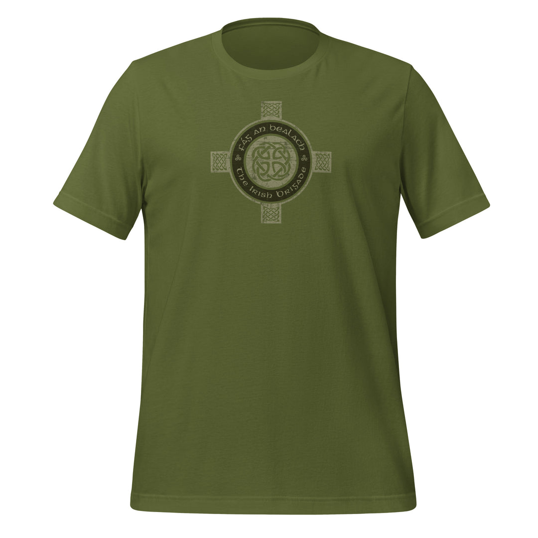 The Irish Brigade 'Clear The Way' Premium Cotton Retro Tee (Unisex)