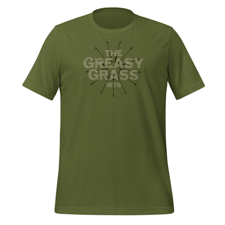 The  Greasy Grass 1876 Premium Cotton Retro Tee (unisex)