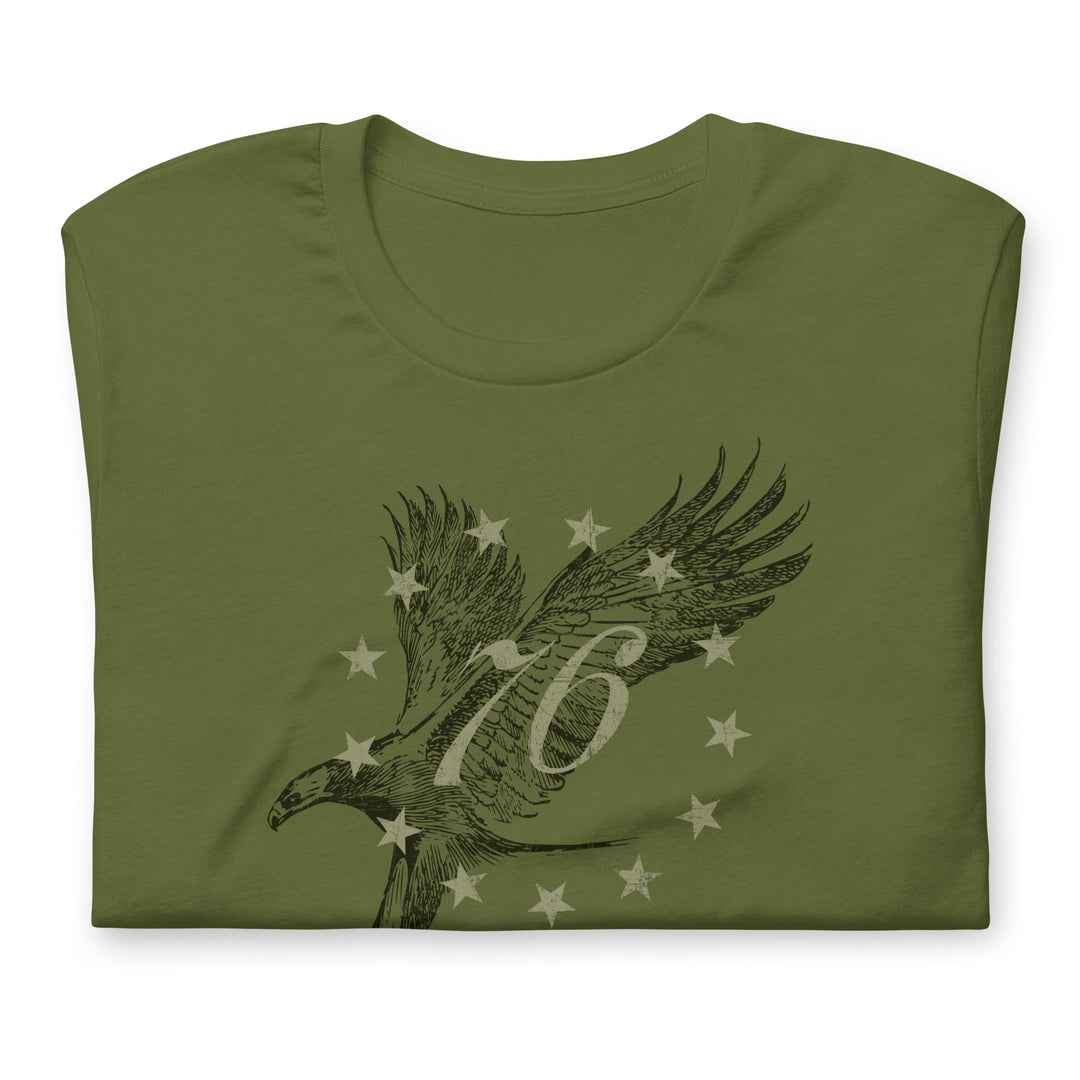 The Spirit Of 76 Premium Cotton Retro Tee (Unisex)