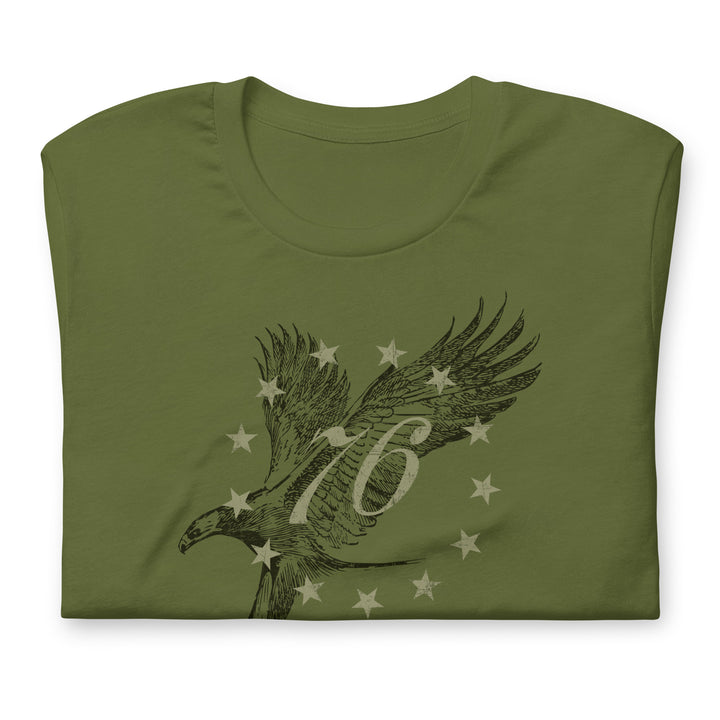 The Spirit Of 76 Premium Cotton Retro Tee (Unisex)