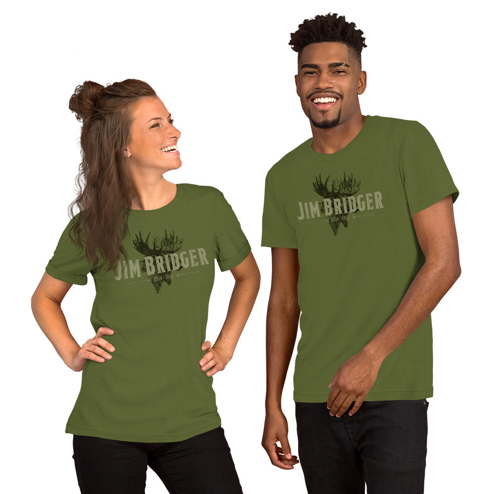 The Jim Bridger Premium Cotton Retro Tee (unisex)