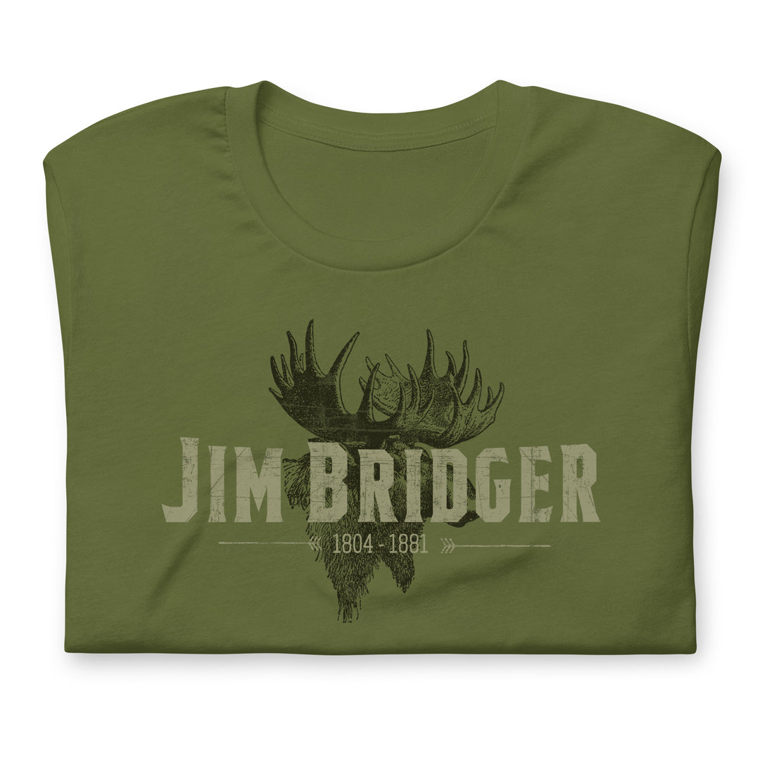The Jim Bridger Premium Cotton Retro Tee (unisex)